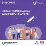 Що таке додаткова доза вакцини проти COVID-19