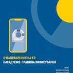е-Направлення на КТ: нагадуємо правила виписування